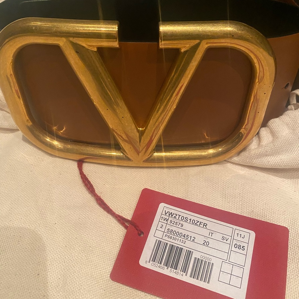 Valentino logo belt